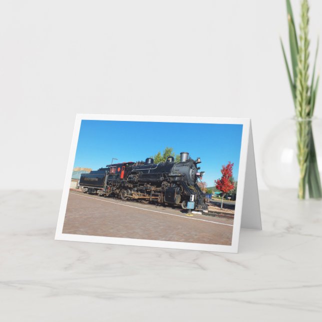 Grand Canyon engine Holiday Card (Front)