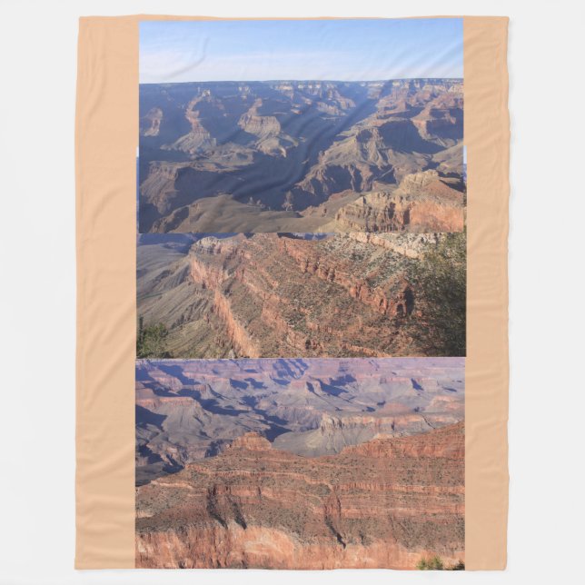 Grand Canyon Fleece Blanket (Front)