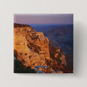 Grand Canyon from south rim, Grand Canyon 15 Cm Square Badge