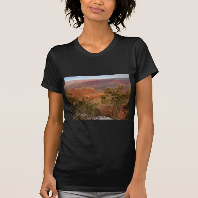 Grand Canyon from the Rim - Painted T-Shirt (Front)