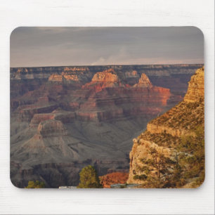 Grand Canyon from the south rim at sunset, 2 Mouse Pad