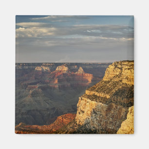 Grand Canyon from the south rim at sunset, 3 Magnet