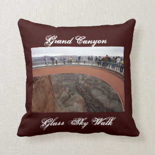 Grand Canyon Glass Skywalk Pillow