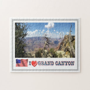 Grand Canyon - I Love - United States - Jigsaw Puzzle