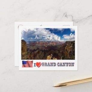 Grand Canyon - I Love - United States - Postcard