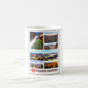Grand Canyon - I Love - USA - Coffee Mug