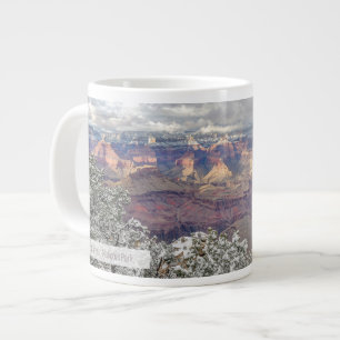 Grand Canyon in Winter Large Coffee Mug