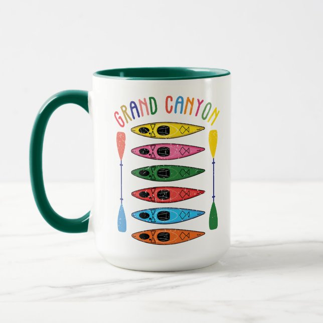 Grand Canyon Kayaking Mug (Left)
