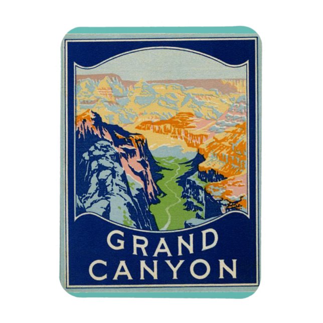 Grand canyon magnet (Vertical)