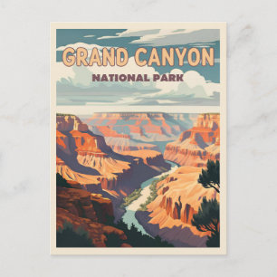 Grand Canyon National Park - A Natural Wonder Postcard