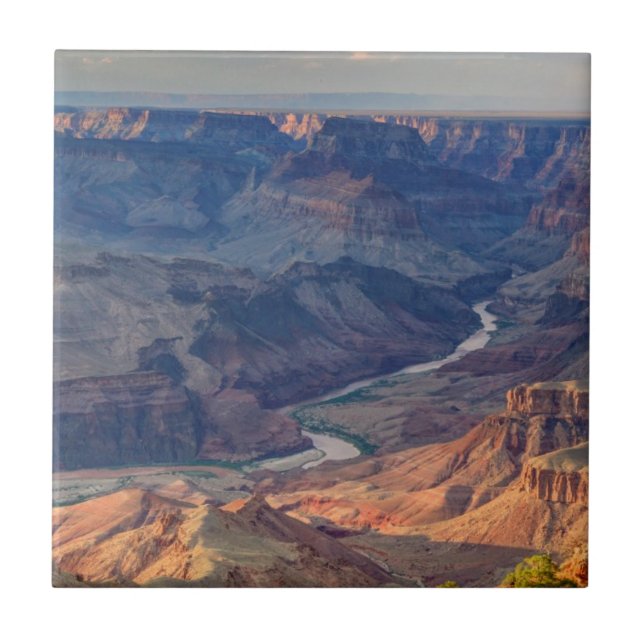 Grand Canyon National Park, Ariz Tile (Front)