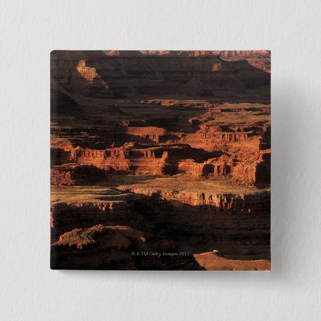 Grand Canyon National Park , Arizona 15 Cm Square Badge (Front)