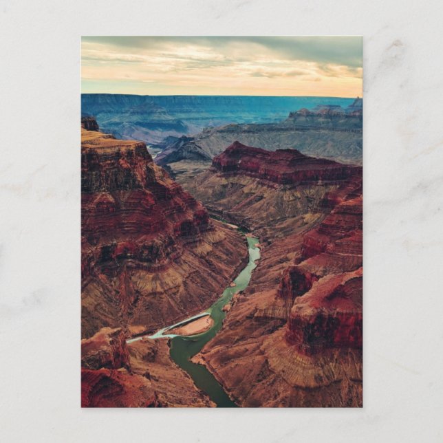 Grand Canyon National Park Arizona, Colorado River Postcard (Front)