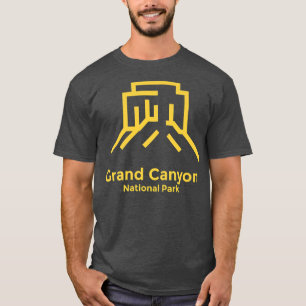 Grand Canyon National Park Arizona Minimalist Retr T-Shirt