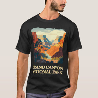 Grand Canyon National Park Arizona s -s - Black T-Shirt