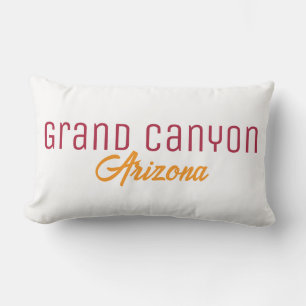 Grand Canyon National Park Arizona Souvenir Lumbar Cushion