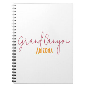 Grand Canyon National Park Arizona Souvenir Notebook