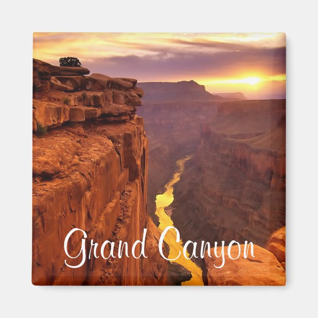 Grand Canyon National Park Arizona Sunset Magnet (Front)