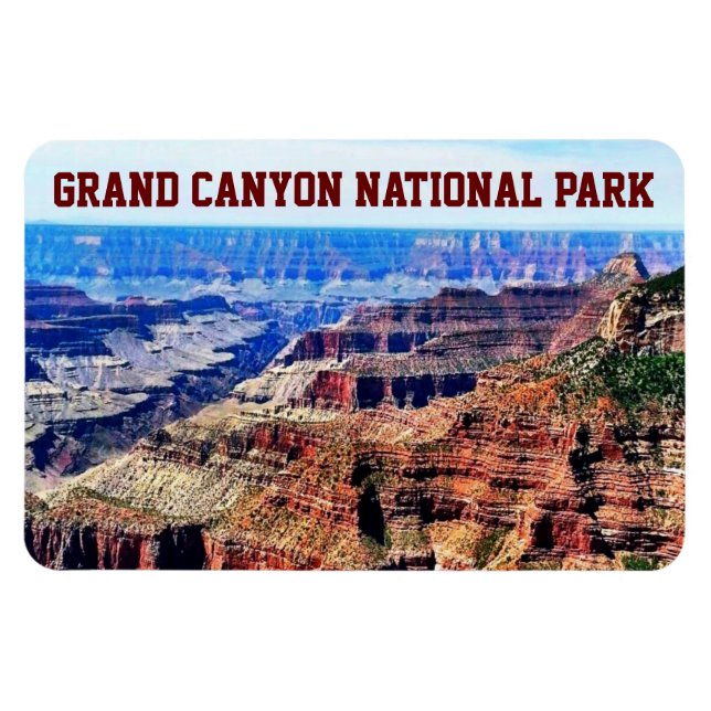 Grand Canyon National Park Arizona Travel Magnet (Horizontal)
