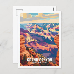 Grand Canyon National Park Arizona USA Postcard