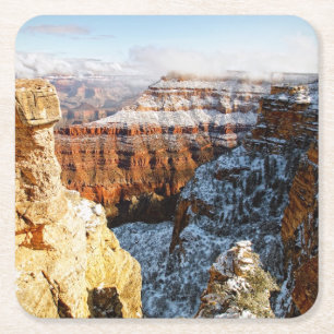 Grand Canyon National Park, Arizona, USA Square Paper Coaster