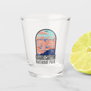 Grand Canyon National Park Arizona Vintage Shot Glass