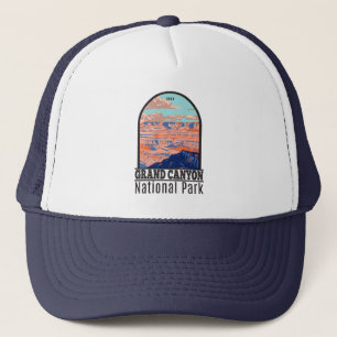 Grand Canyon National Park Arizona Vintage Trucker Hat