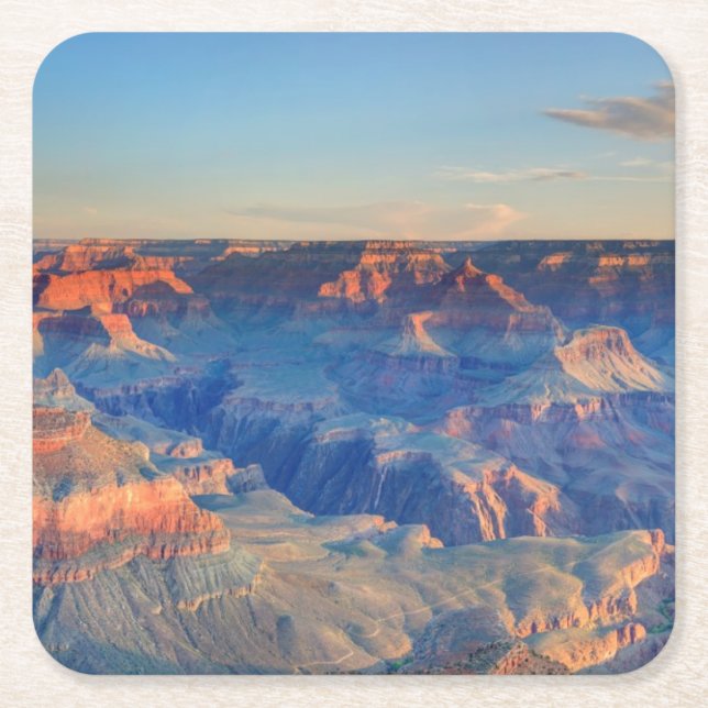 Grand Canyon National Park, AZ Square Paper Coaster (Front)