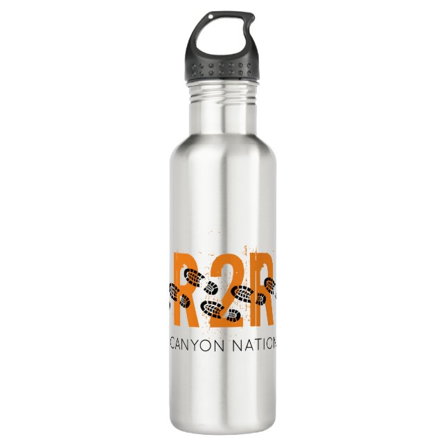GRAND CANYON NATIONAL PARK Boots R2R Hiking AZ 710 Ml Water Bottle (Front)