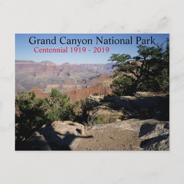 Grand Canyon National Park Centennial 2019 Postcard (Front)