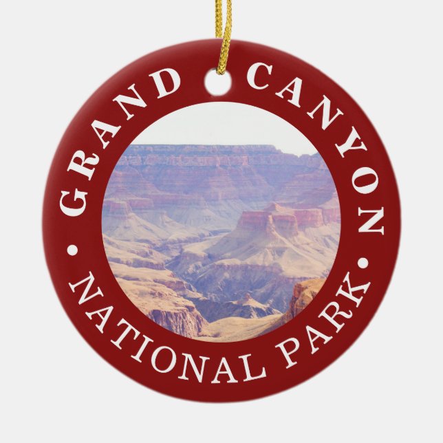 Grand Canyon National Park Ceramic Ornament (Front)