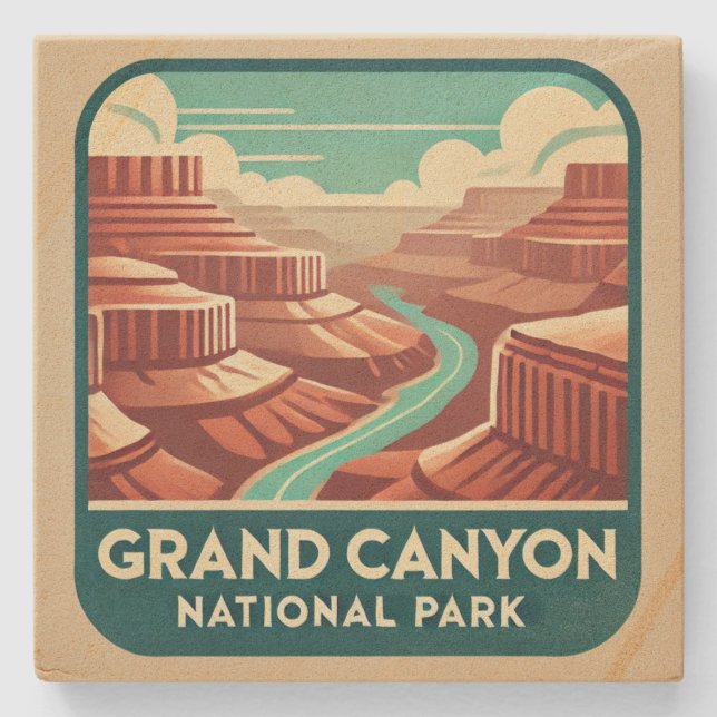 Grand Canyon National Park Coaster (Front)