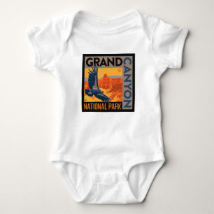Grand Canyon National Park   Condors Baby Bodysuit