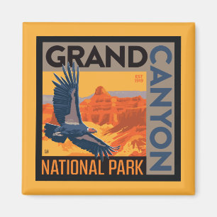 Grand Canyon National Park Condors Magnet