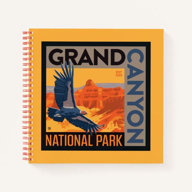 Grand Canyon National Park | Condors Notebook (Front)