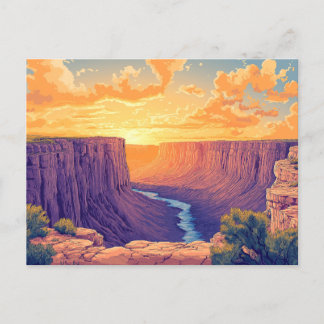 Grand Canyon National Park Happy Holidays card 