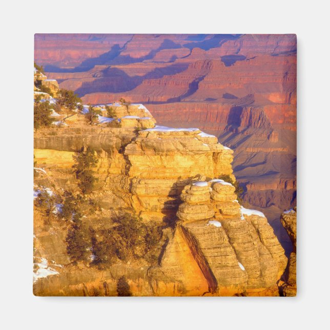 Grand Canyon National Park in Winter Magnet (Front)