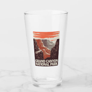 Grand Canyon National Park Landscape Glass