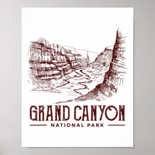 Grand Canyon National Park Merchandise Grand Canyo Poster
