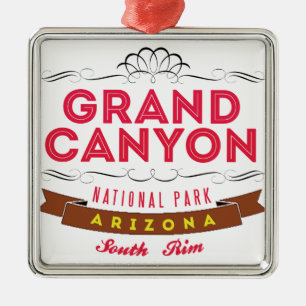 Grand Canyon national park Metal Tree Decoration