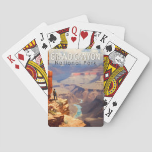 Grand Canyon National Park Oil Painting Art Travel Playing Cards