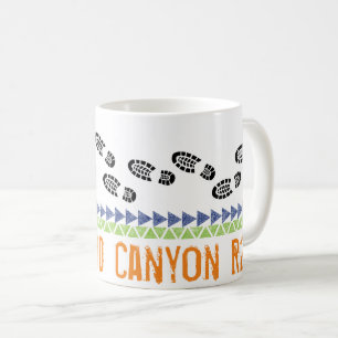 Grand Canyon National Park R2R Hiking Boots Coffee Mug