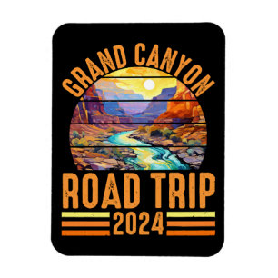 Grand Canyon National Park Road Trip 2024 Magnet