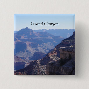 Grand Canyon National Park, South Rim 15 Cm Square Badge