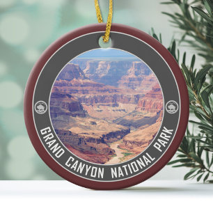 Grand Canyon National Park Souvenir Ceramic Tree Decoration