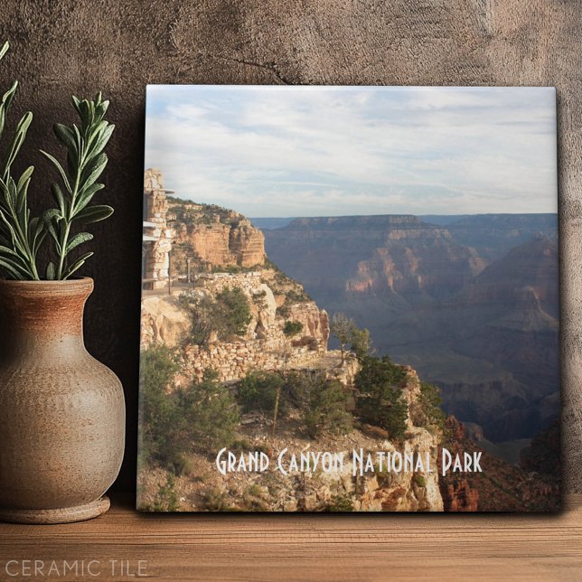 Grand Canyon National Park Souvenir Tile (Custom Tile)