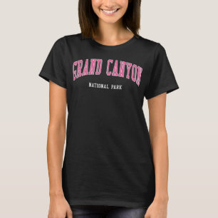 Grand Canyon National Park Vintage Atheltic Colleg T-Shirt