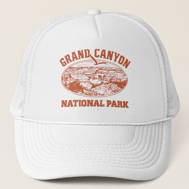 Grand Canyon National Park Vintage Trucker Hat (Front)