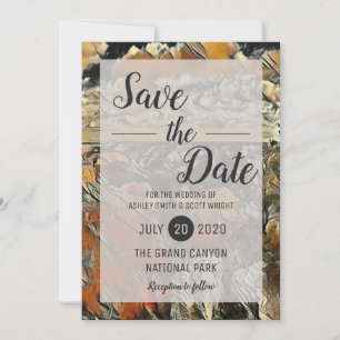 Grand Canyon National Park Wedding Save the Date