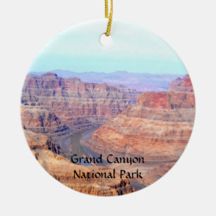 Grand Canyon National Park West Rim Landscape Ceramic Ornament
